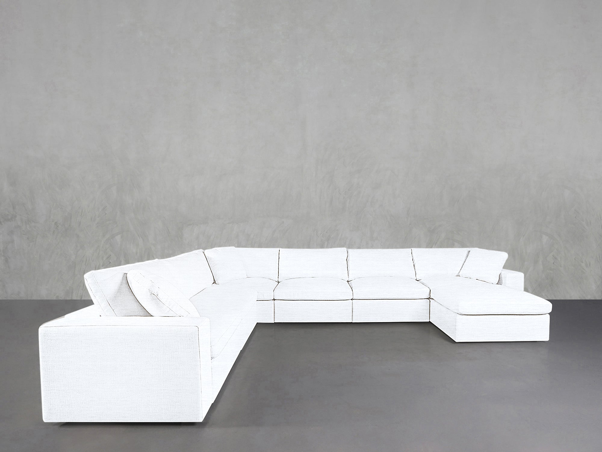 7 - Seat Modular Chaise Corner Sectional - 7th Avenue