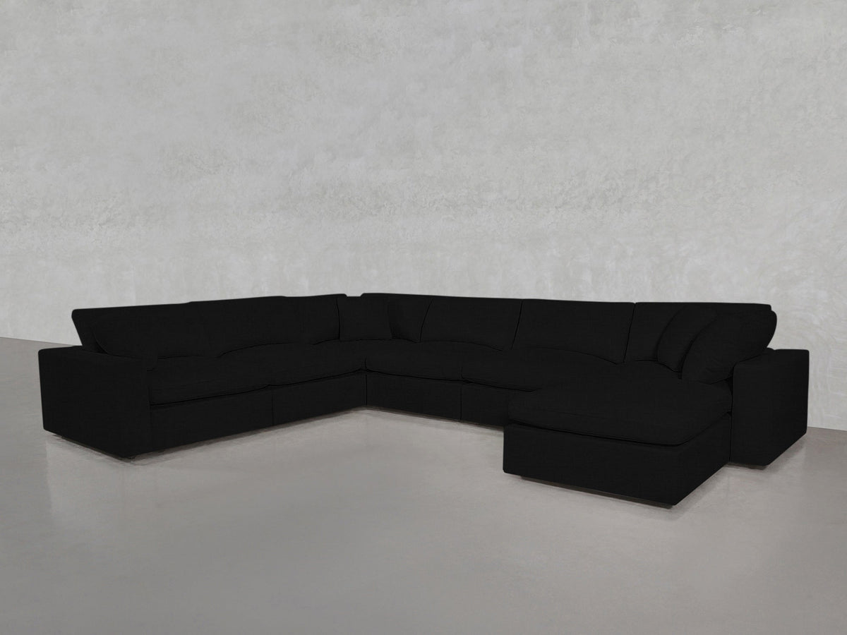 7 - Seat Modular Chaise Corner Sectional - 7th Avenue
