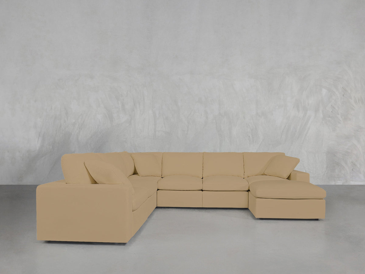 7 - Seat Modular Chaise Corner Sectional - 7th Avenue