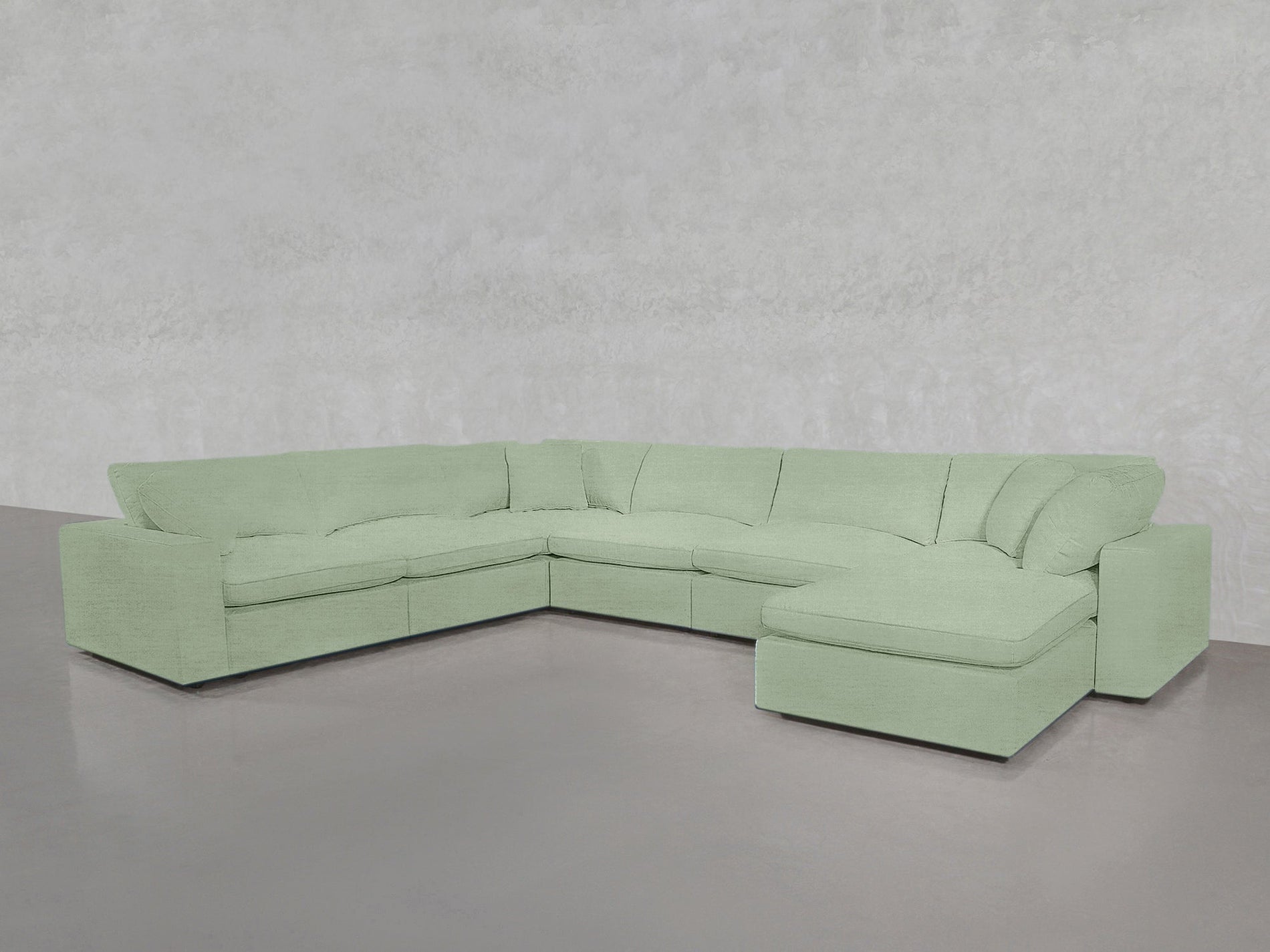7-Seat Modular Chaise Corner Sectional - 7th Avenue