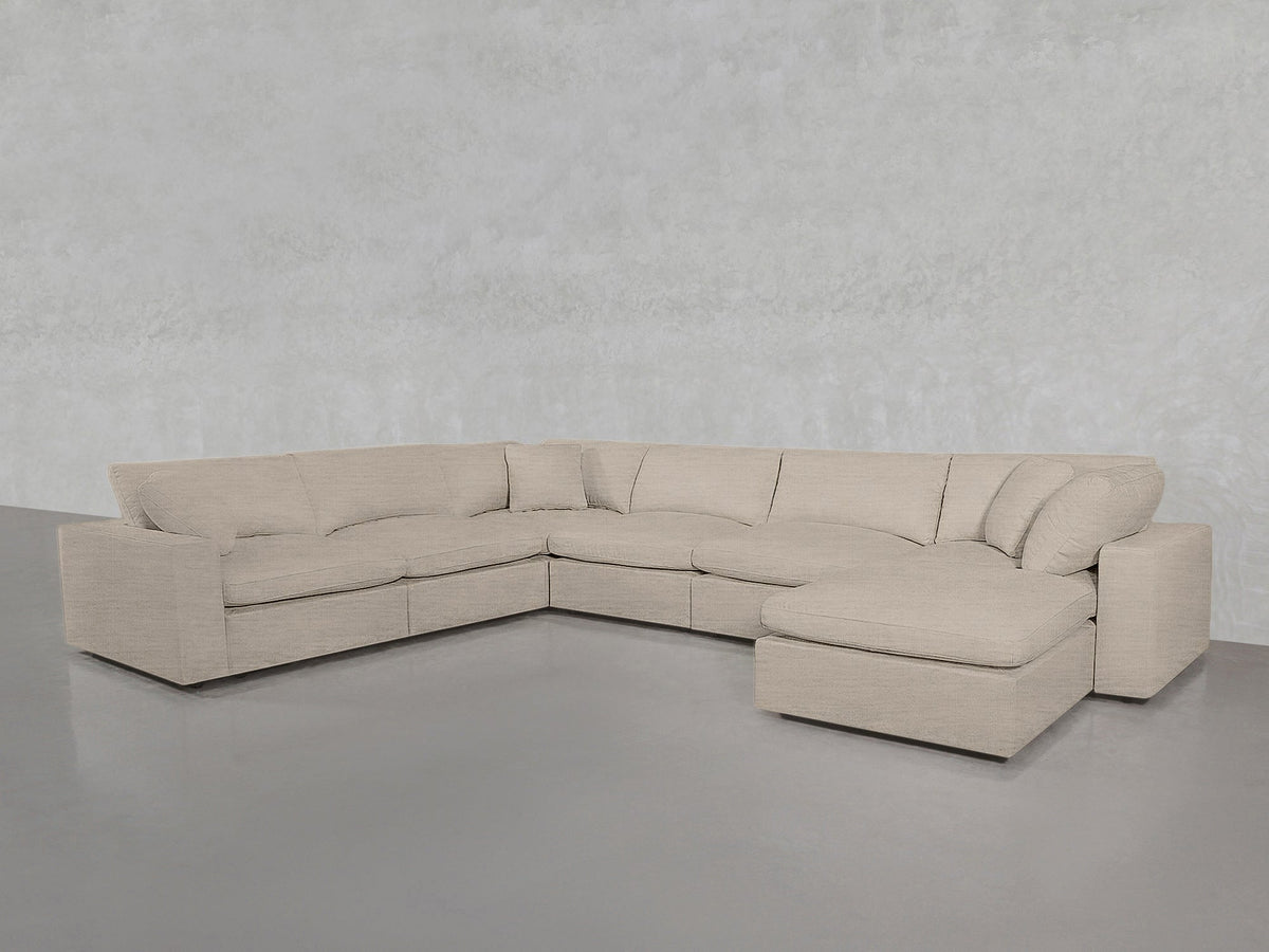 7-Seat Modular Chaise Corner Sectional - 7th Avenue