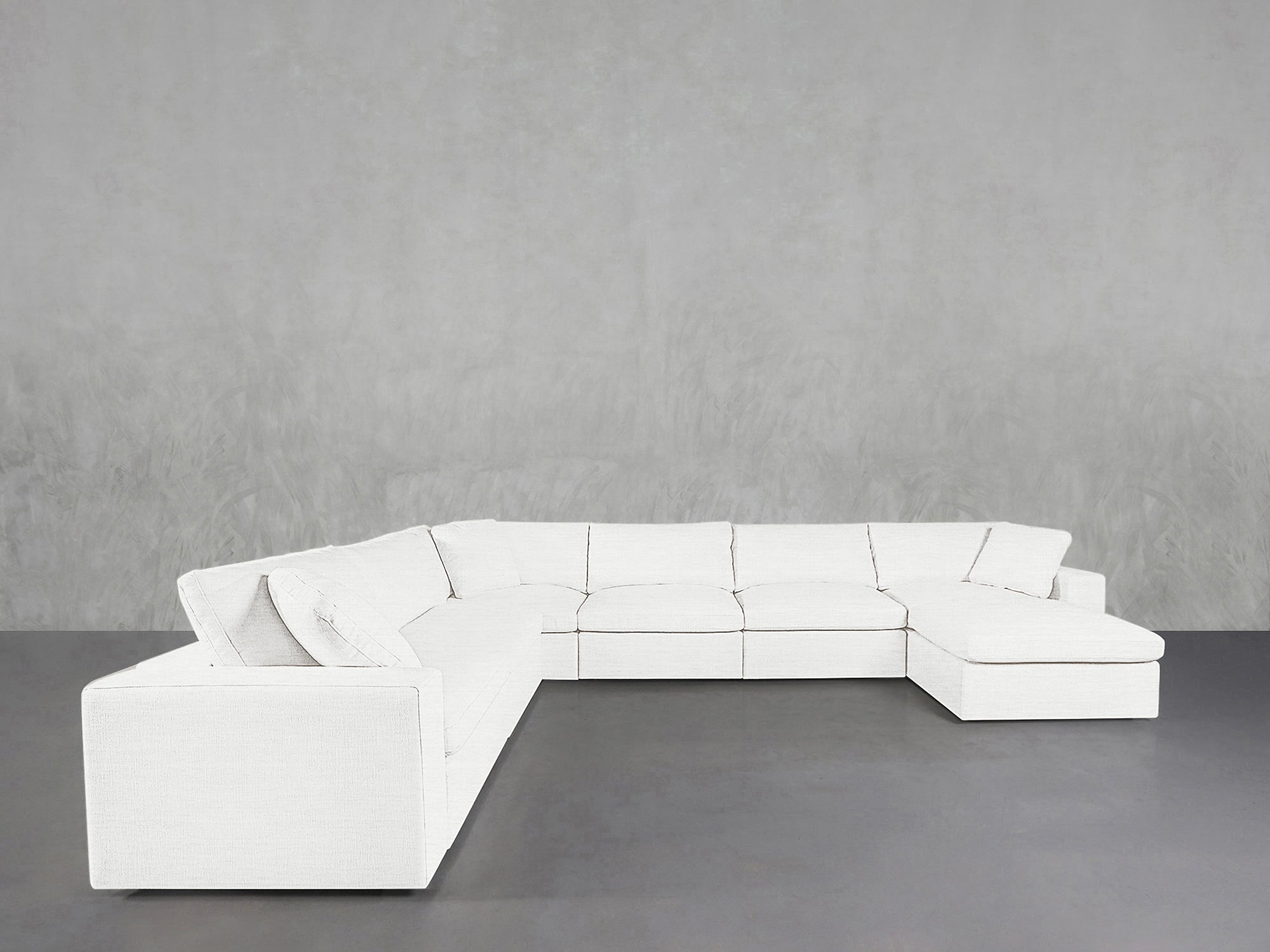 7 - Seat Modular Chaise Corner Sectional - 7th Avenue