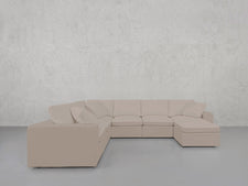 7 - Seat Modular Chaise Corner Sectional - 7th Avenue