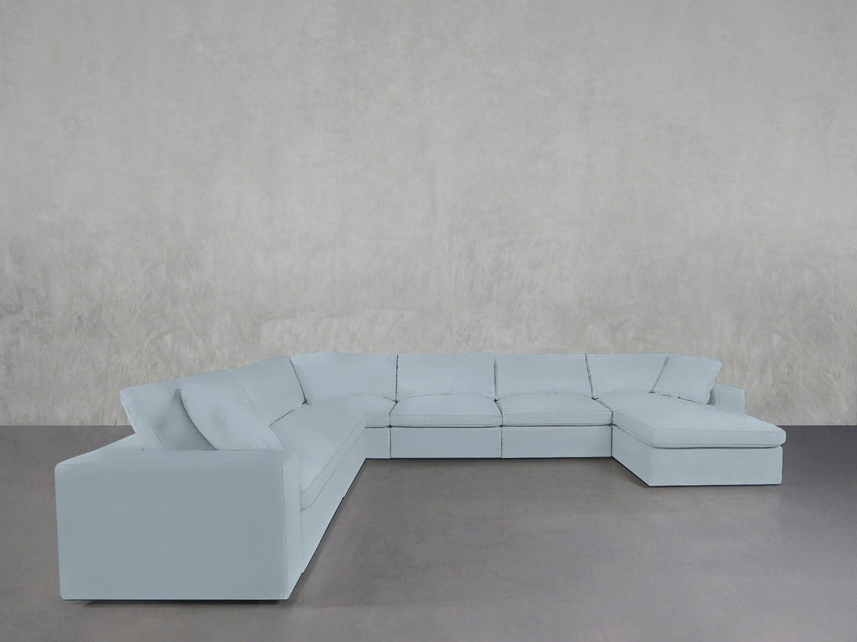 7 - Seat Modular Chaise Corner Sectional - 7th Avenue