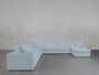 7 - Seat Modular Chaise Corner Sectional - 7th Avenue