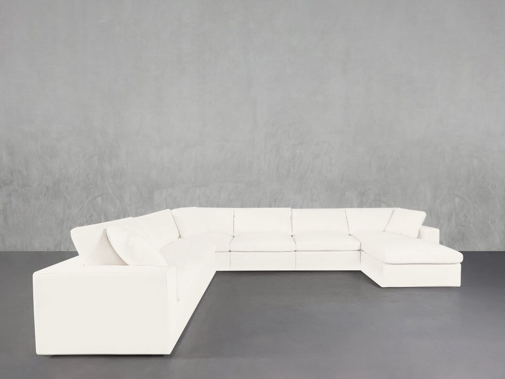 7-Seat Modular Chaise Corner Sectional