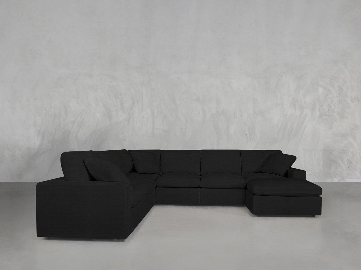 7 - Seat Modular Chaise Corner Sectional - 7th Avenue