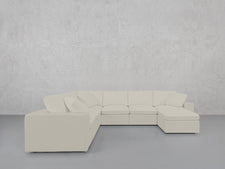 7 - Seat Modular Chaise Corner Sectional - 7th Avenue