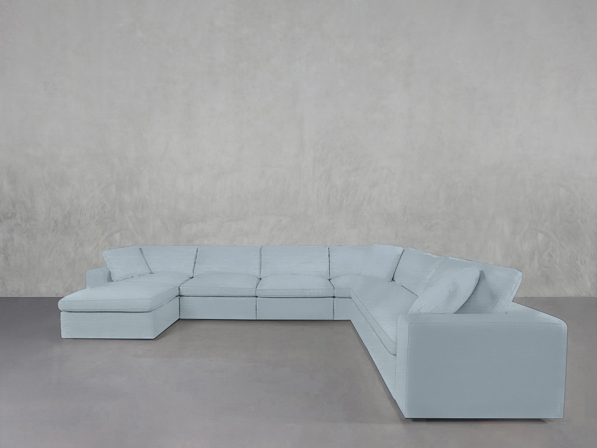 7 - Seat Modular Chaise Corner Sectional - 7th Avenue