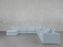 7 - Seat Modular Chaise Corner Sectional - 7th Avenue
