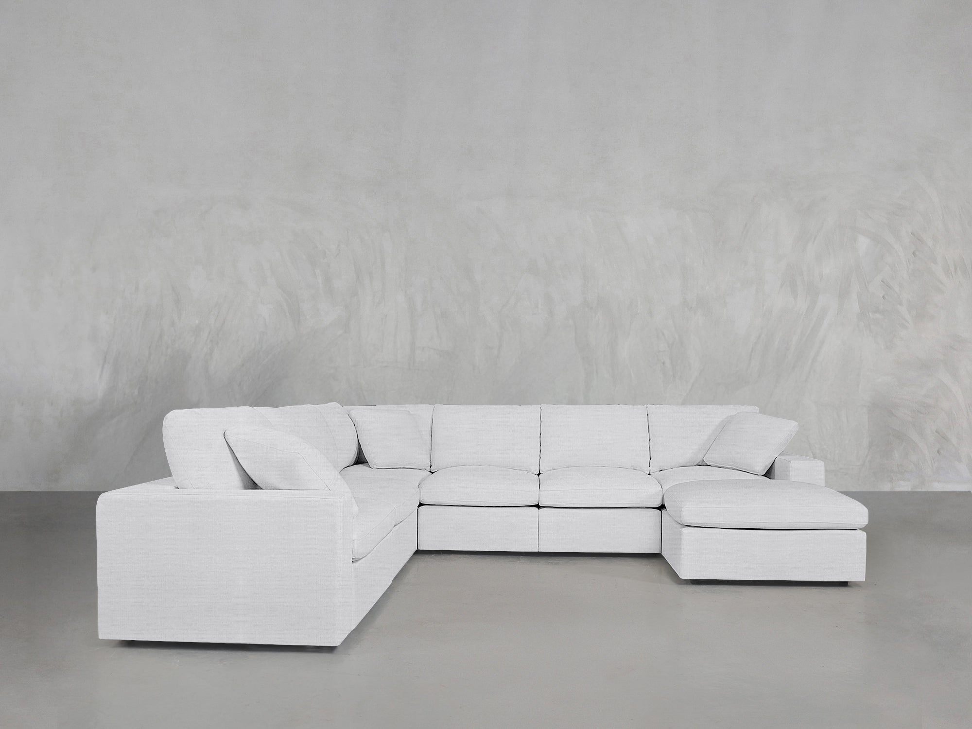 a28　ソファ 7-Seat Modular Chaise Corner Sectional Sofa | 7th Avenue