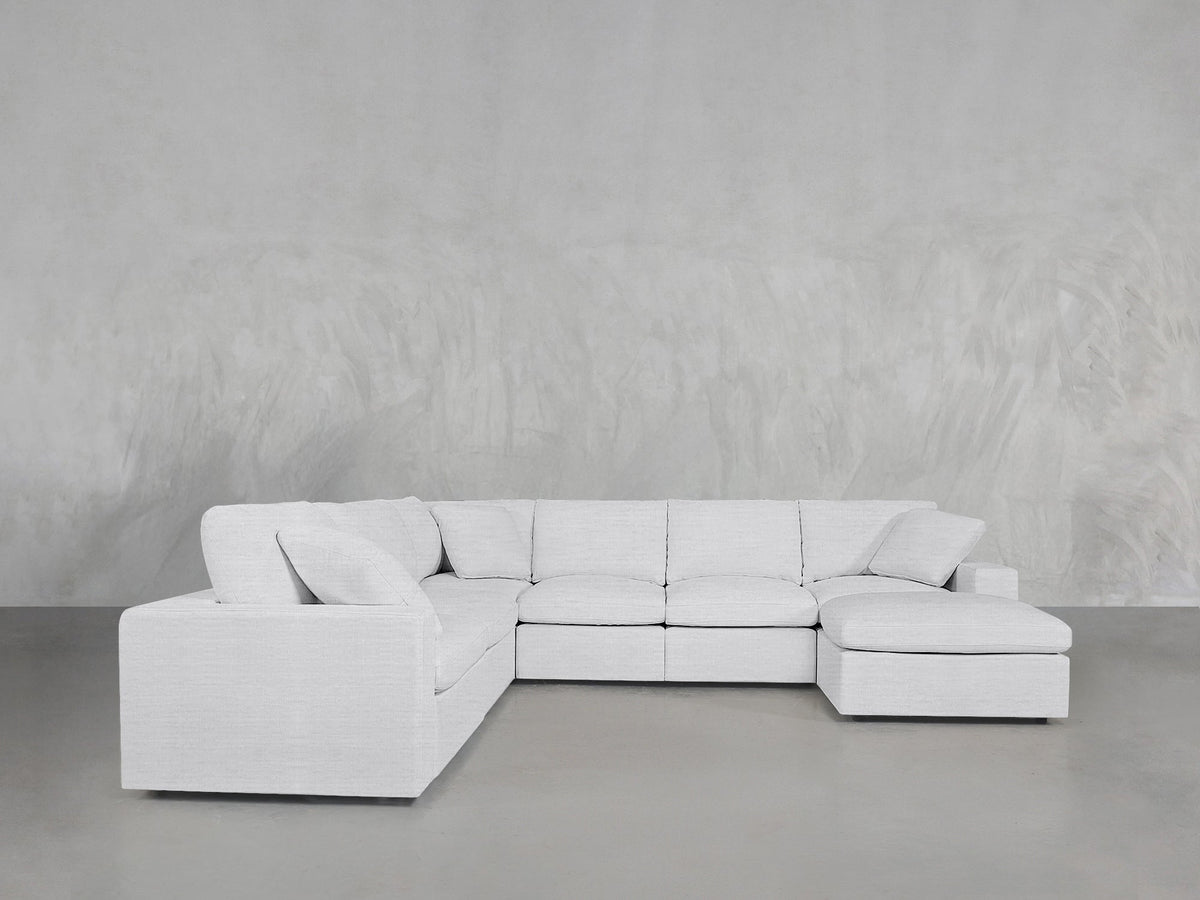 7 - Seat Modular Chaise Corner Sectional - 7th Avenue