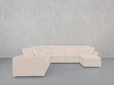 7 - Seat Modular Chaise Corner Sectional - 7th Avenue