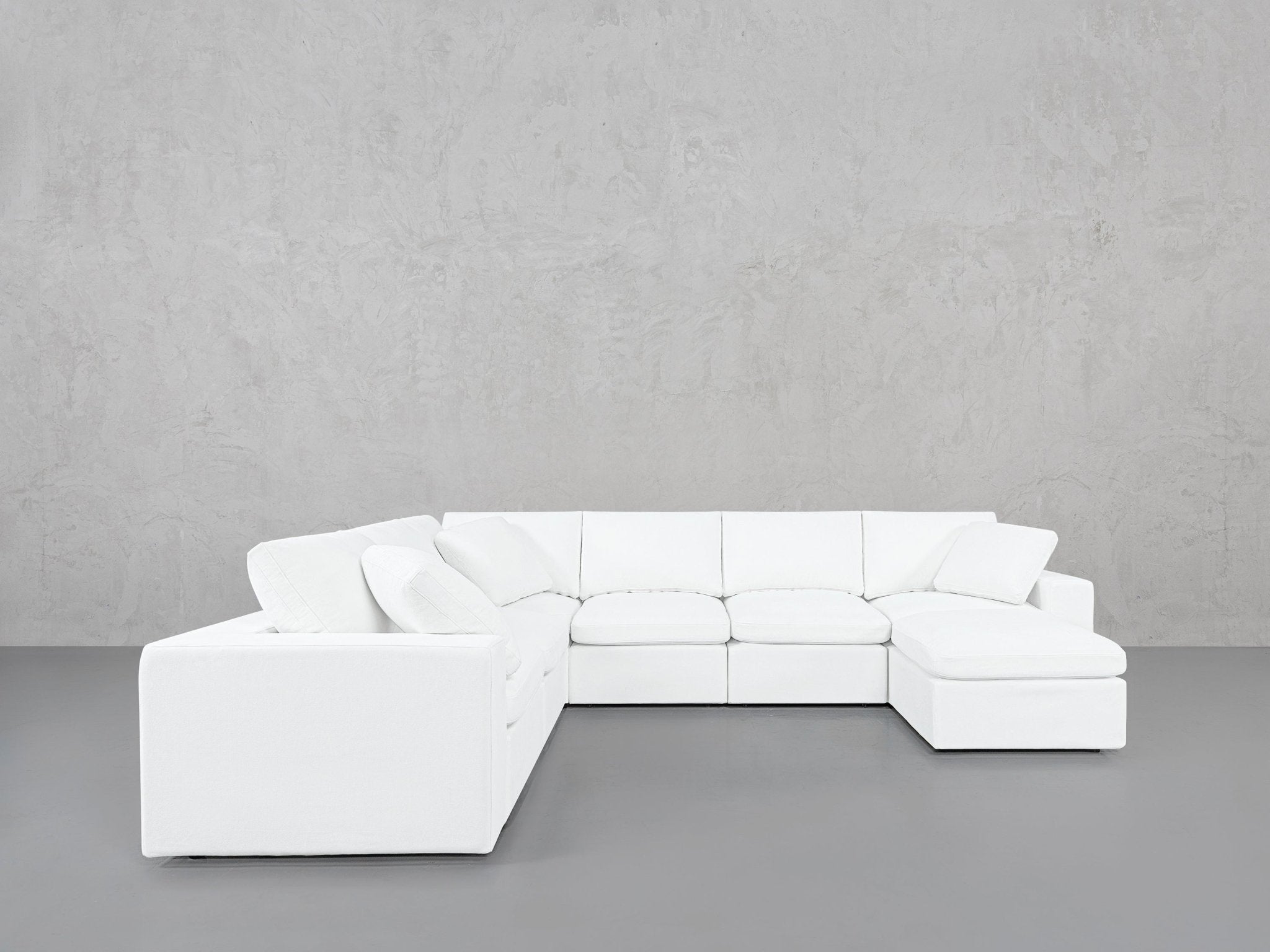 7 - Seat Modular Chaise Corner Sectional - 7th Avenue
