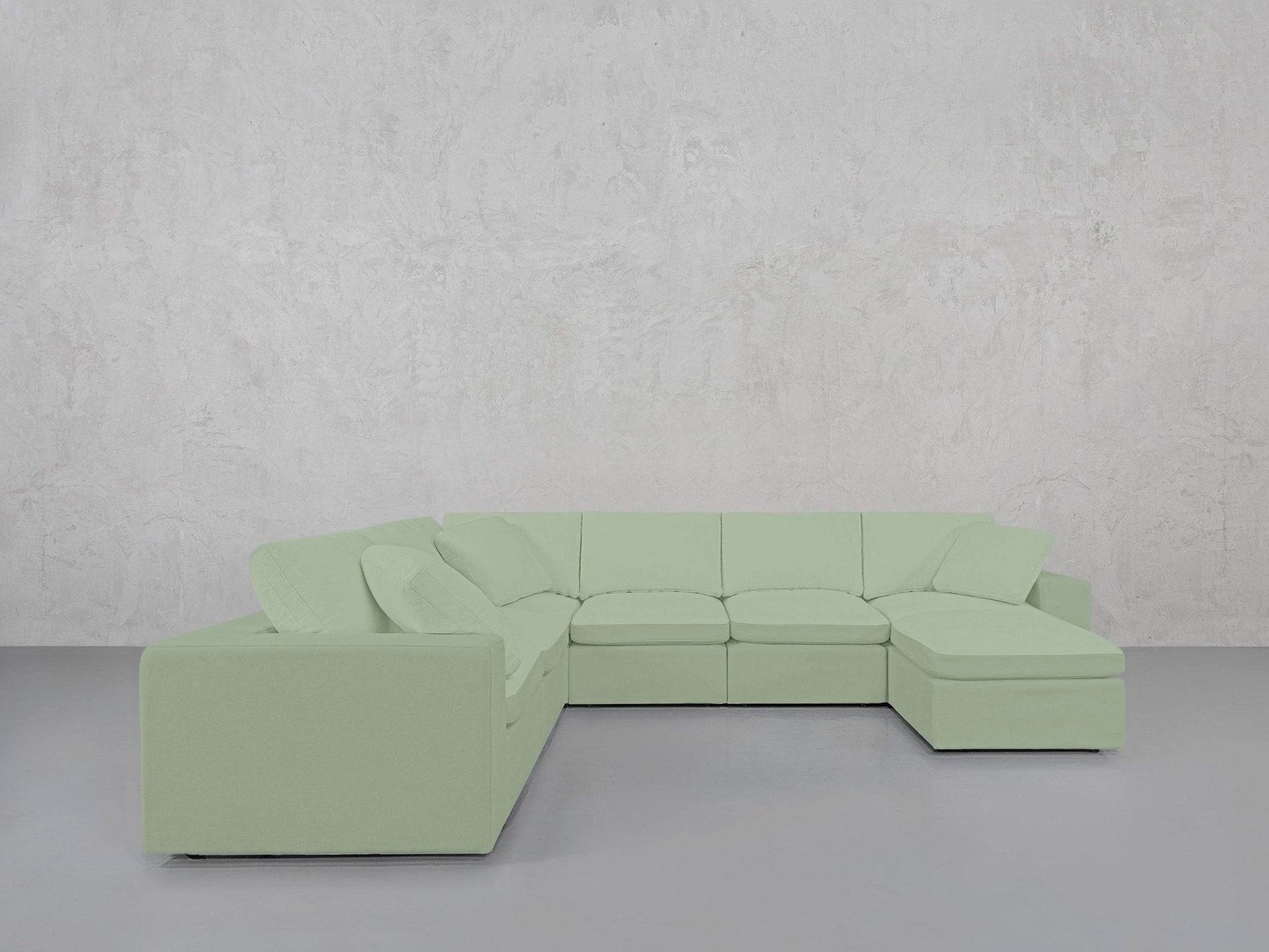7-Seat Modular Chaise Corner Sectional - 7th Avenue