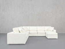 7 - Seat Modular Chaise Corner Sectional - 7th Avenue