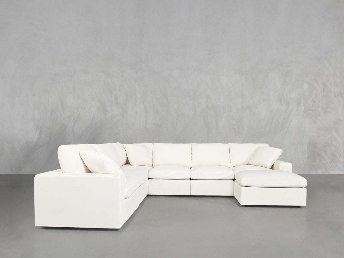 7 - Seat Modular Chaise Corner Sectional - 7th Avenue