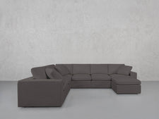 7 - Seat Modular Chaise Corner Sectional - 7th Avenue