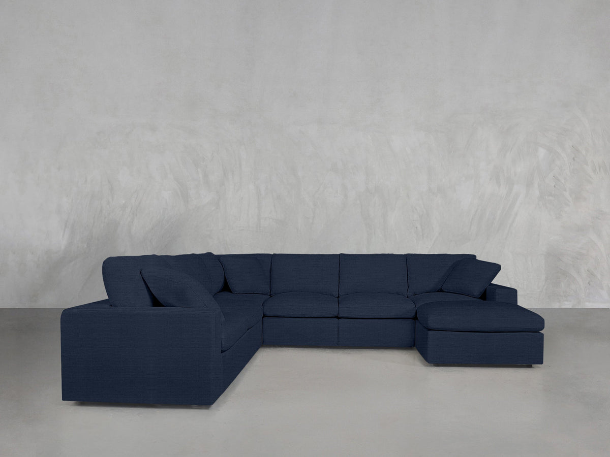 7-Seat Modular Chaise Corner Sectional - 7th Avenue
