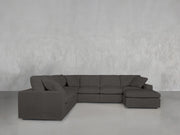 7 - Seat Modular Chaise Corner Sectional - 7th Avenue
