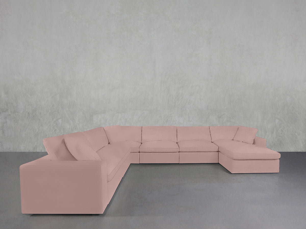 7 - Seat Modular Chaise Corner Sectional - 7th Avenue