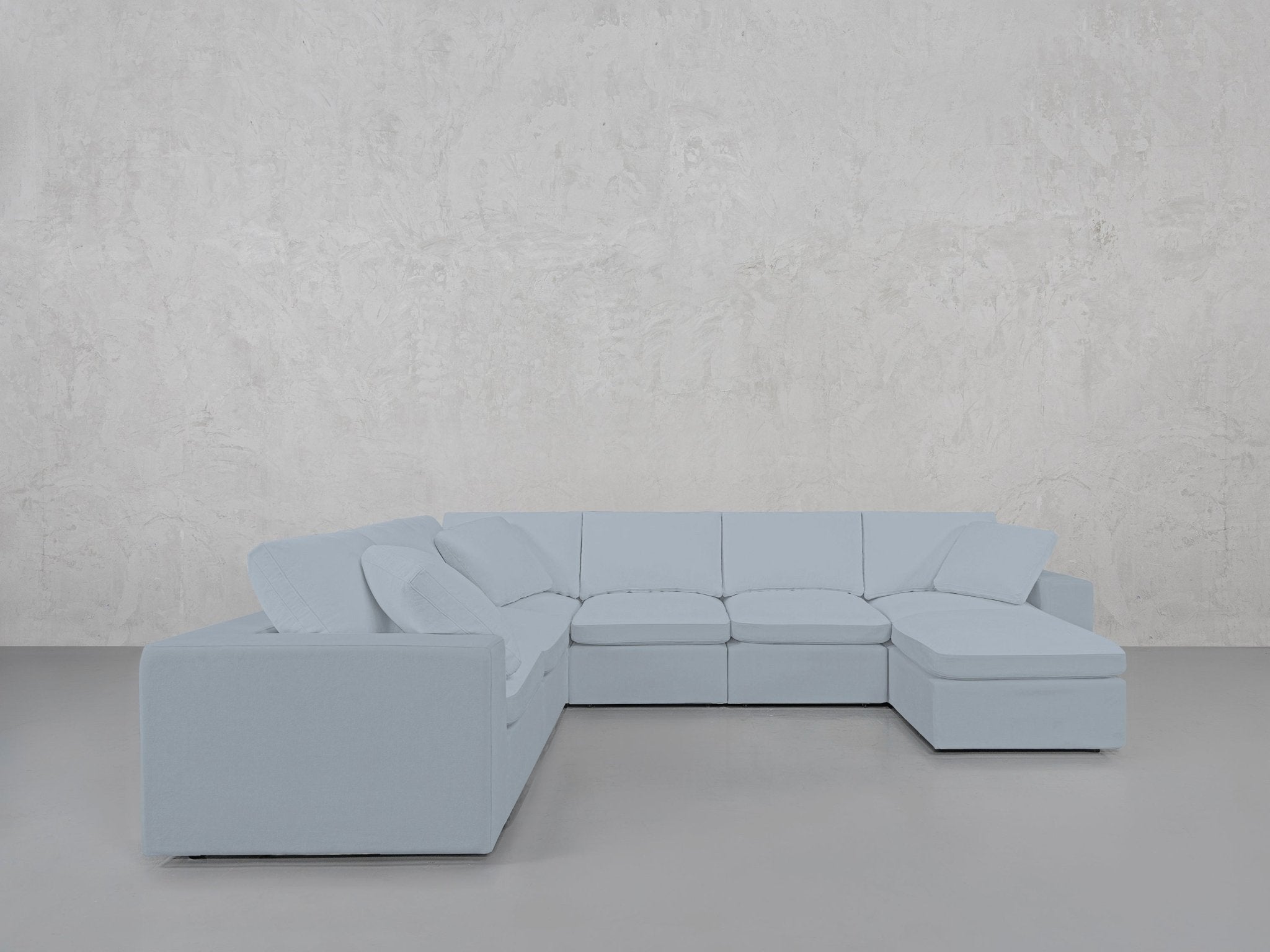 7 - Seat Modular Chaise Corner Sectional - 7th Avenue