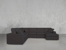 7 - Seat Modular Chaise Corner Sectional - 7th Avenue