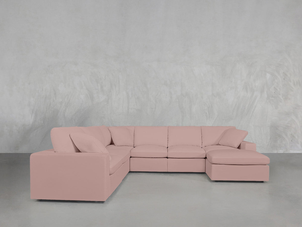 7 - Seat Modular Chaise Corner Sectional - 7th Avenue