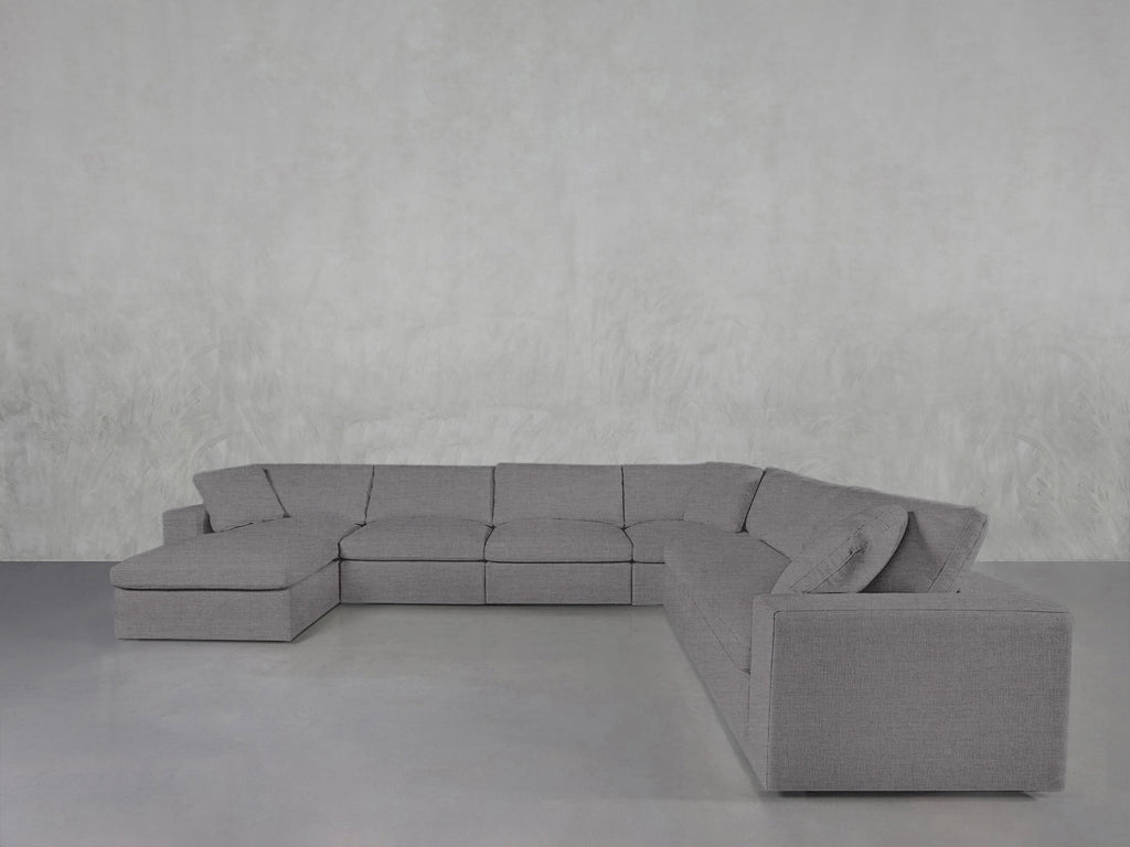 7-Seat Modular Chaise Corner Sectional