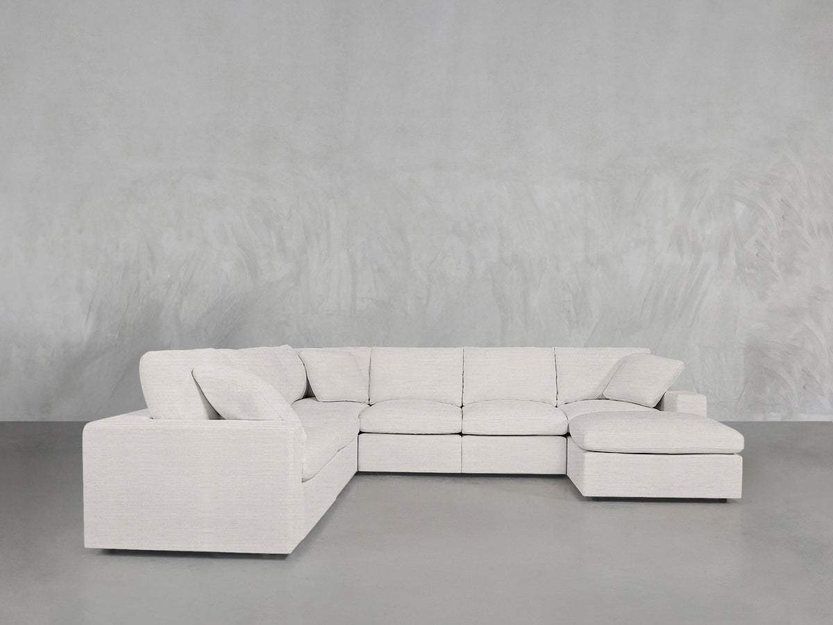 7 - Seat Modular Chaise Corner Sectional - 7th Avenue