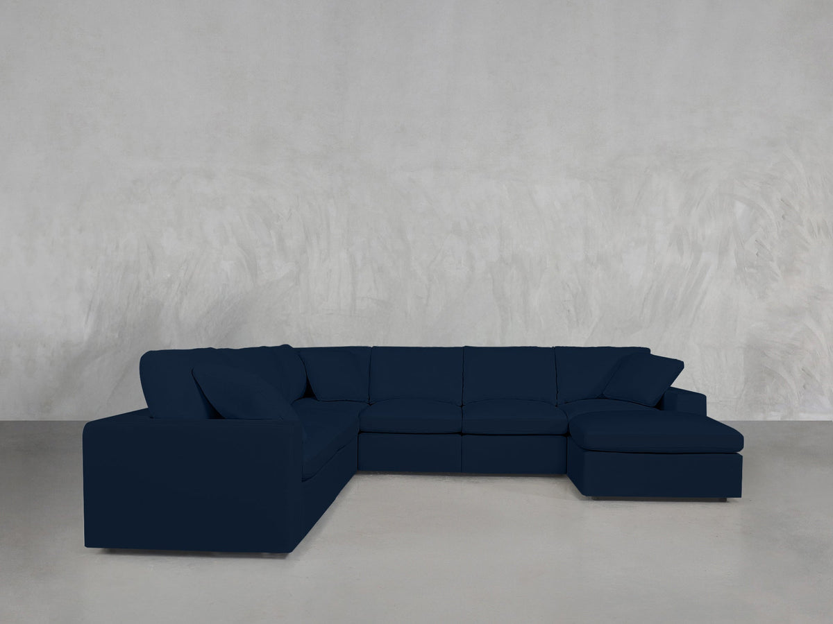 7 - Seat Modular Chaise Corner Sectional - 7th Avenue