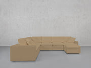 7 - Seat Modular Chaise Corner Sectional - 7th Avenue
