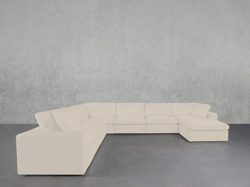 7 - Seat Modular Chaise Corner Sectional - 7th Avenue