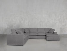 7 - Seat Modular Chaise Corner Sectional - 7th Avenue