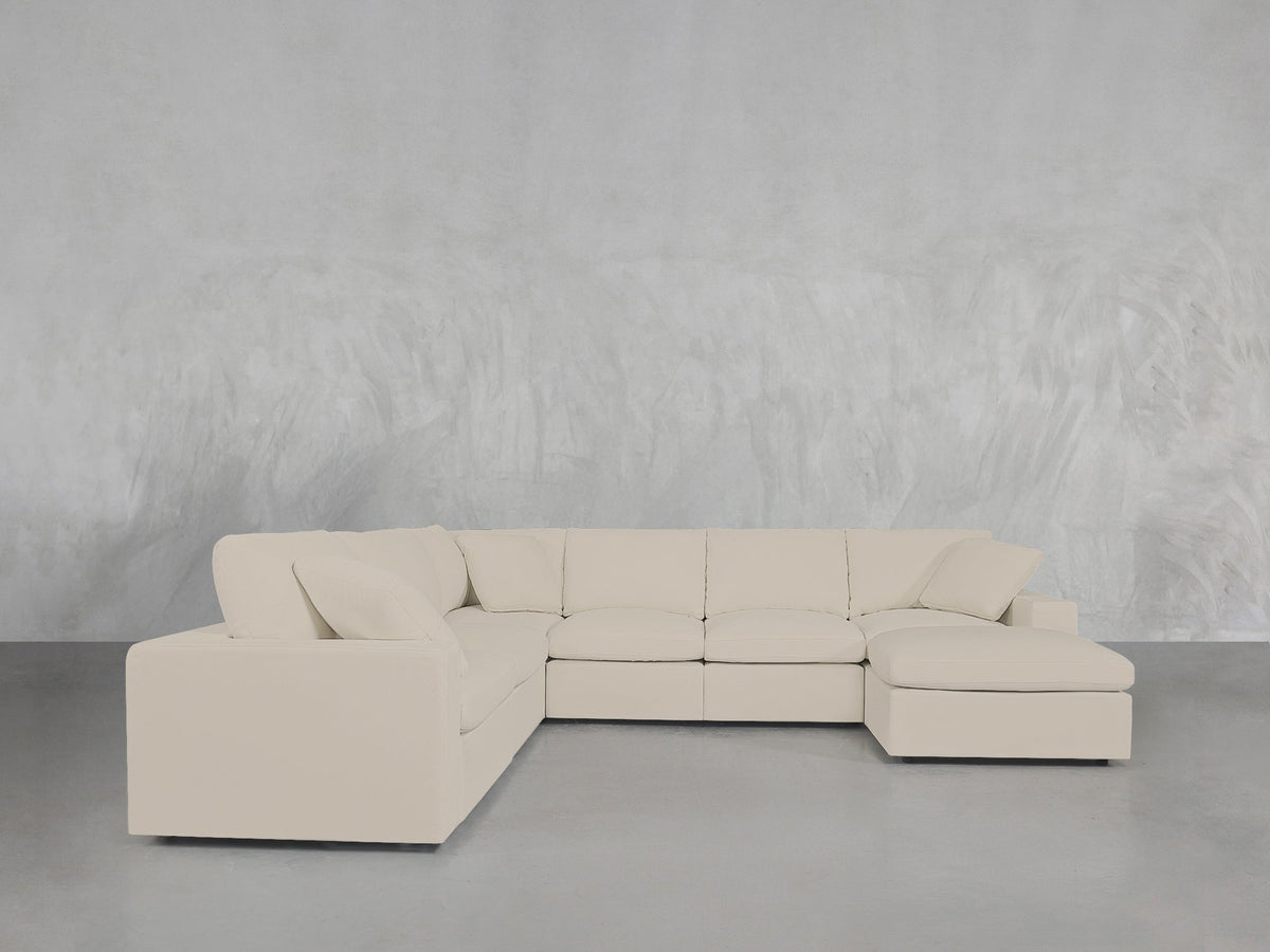 7 - Seat Modular Chaise Corner Sectional - 7th Avenue