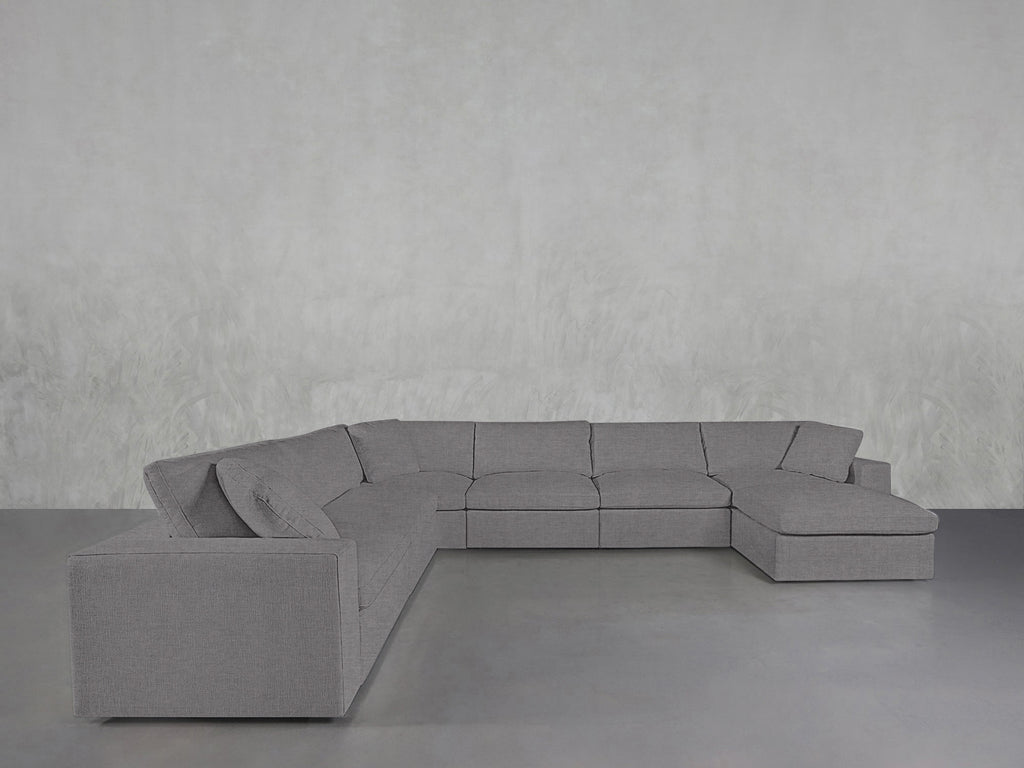 7-Seat Modular Chaise Corner Sectional