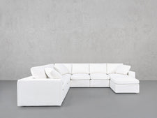 7 - Seat Modular Chaise Corner Sectional - 7th Avenue