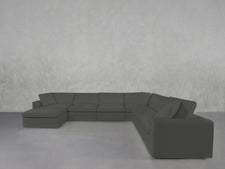 7 - Seat Modular Chaise Corner Sectional - 7th Avenue