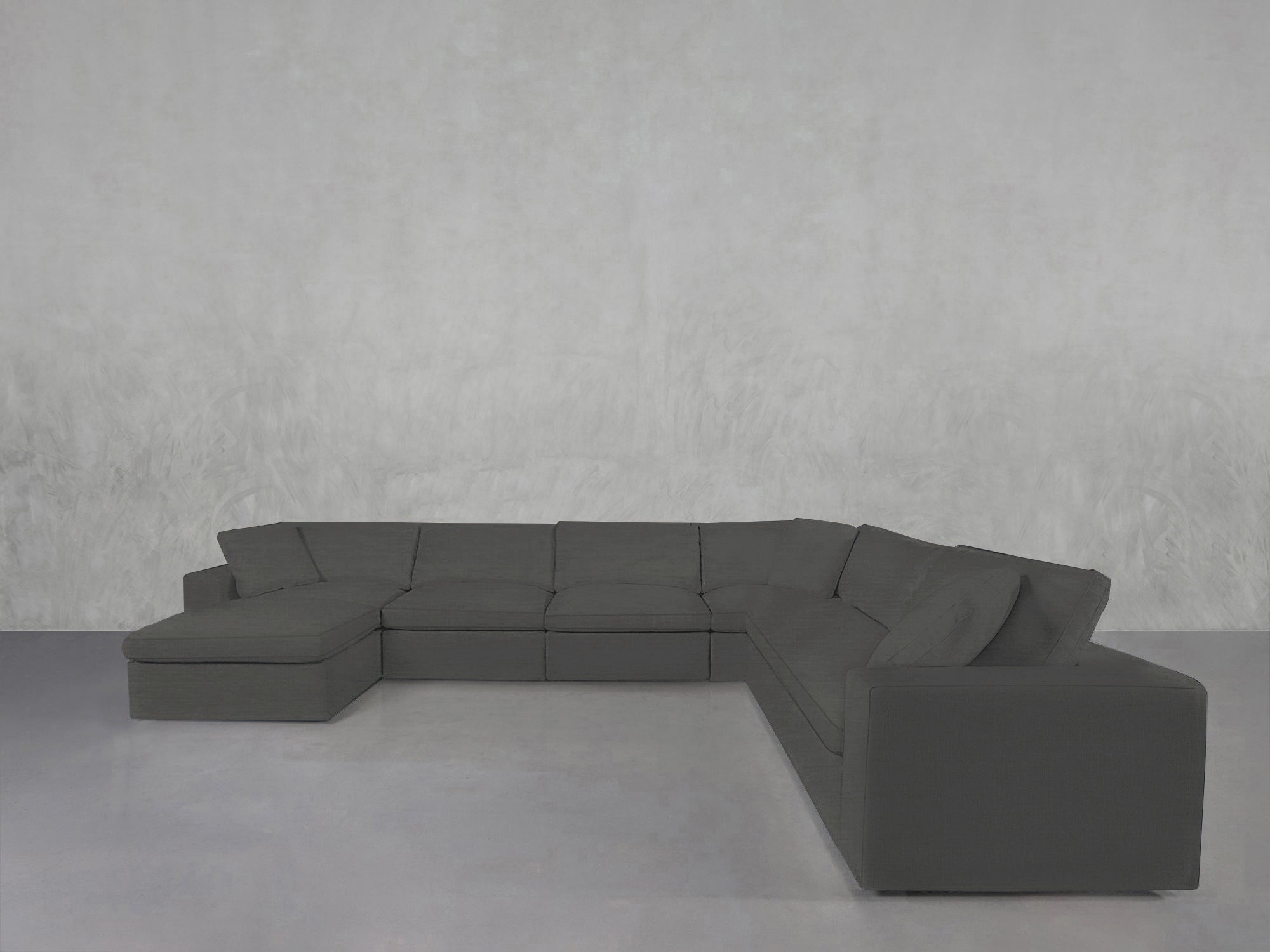 7 - Seat Modular Chaise Corner Sectional - 7th Avenue
