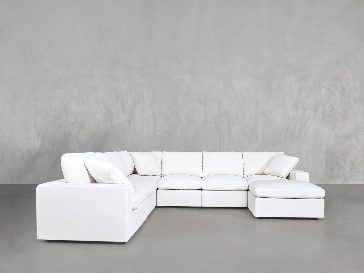 7 - Seat Modular Chaise Corner Sectional - 7th Avenue