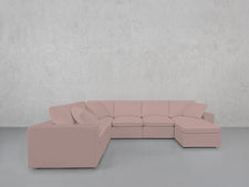 7 - Seat Modular Chaise Corner Sectional - 7th Avenue