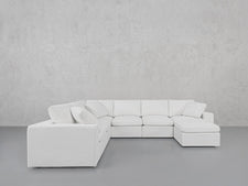 7 - Seat Modular Chaise Corner Sectional - 7th Avenue