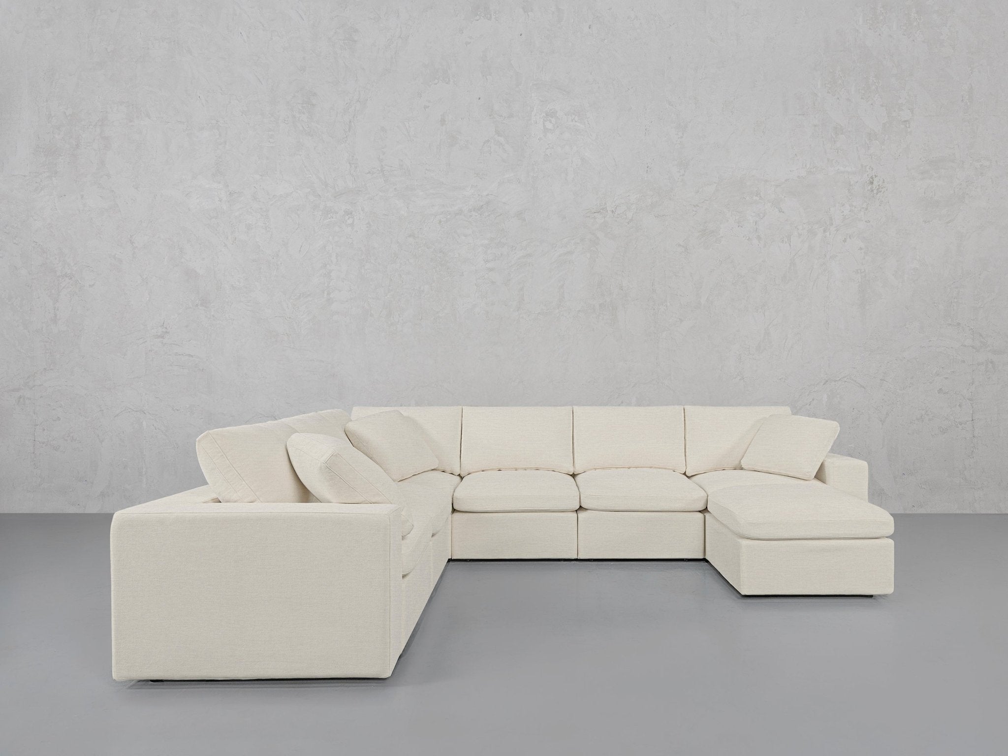7 - Seat Modular Chaise Corner Sectional - 7th Avenue