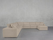 7-Seat Modular Chaise Corner Sectional - 7th Avenue