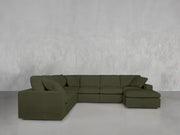 7-Seat Modular Chaise Corner Sectional - 7th Avenue