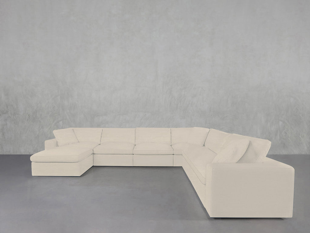 7 - Seat Modular Chaise Corner Sectional - 7th Avenue