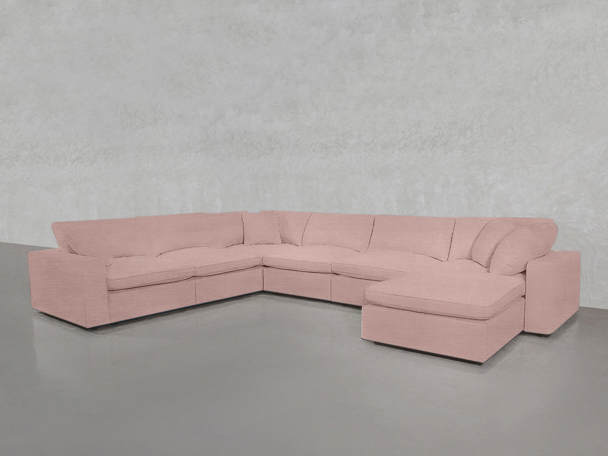 7 - Seat Modular Chaise Corner Sectional - 7th Avenue