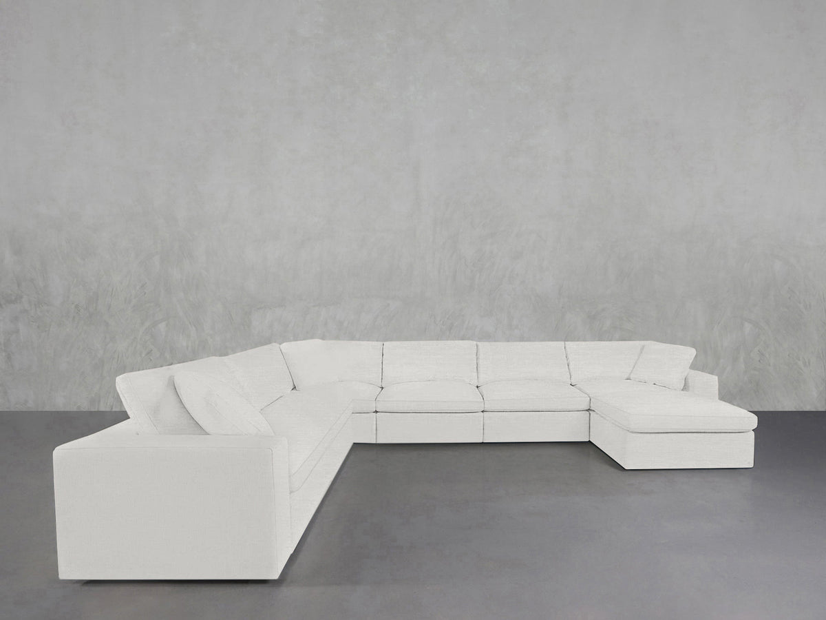 7 - Seat Modular Chaise Corner Sectional - 7th Avenue