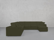 7-Seat Modular Chaise Corner Sectional - 7th Avenue
