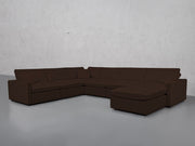 7-Seat Modular Chaise Corner Sectional (Thin Arms) - 7th Avenue